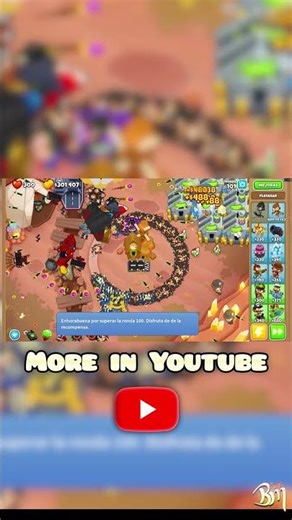 BTD6 Easy Rounds | Three Mines 'Round #shorts
