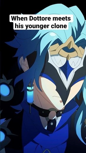 [Genshin Impact] When Dottore meets his younger clone🧍‍♂️(🔗Full sized link in my comment section)