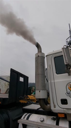 1999 Mack Truck Cold Start #macktruck #loudestexhaust #tractortrailer #coldstart #rollincoal