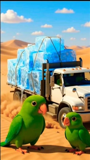 “Why the Parrot Needed Never-Melting Ice!”