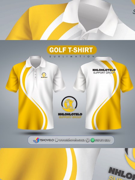 Custom Golf Shirt Designs by Tshovelo