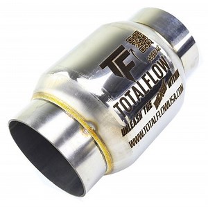 TOTALFLOW 6644 Universal Race 2-1/2 Inch Exhaust Muffler - 2.5 Inch Inner Diameter | 2.5 Inch Outer Diameter