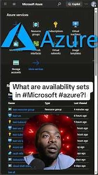 What are availability sets in #microsoft #azure?!