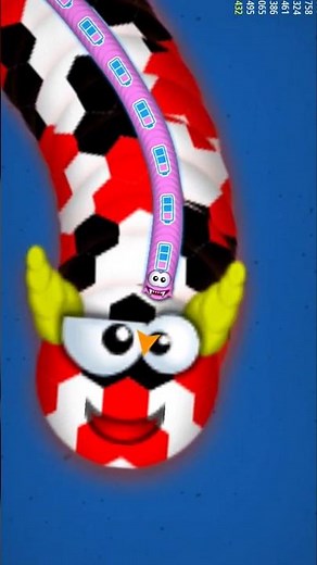 Wormszone Magic🐍 Game play #Short #snack #worms #youtubeshort #slitherio#wormatio#games