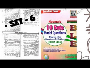 Class 8 Math Model Question 2081 | class 8 BLE Math Question solved 2081 | Nepal School