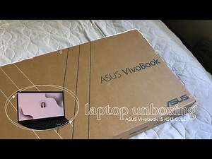 laptop unboxing 💻 ASUS Vivobook 15 OLED K513 unboxing + sky therapy ☁️