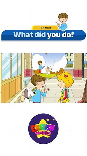 [Past tense] What did you do? - Easy Dialogue - Role Play #shorts