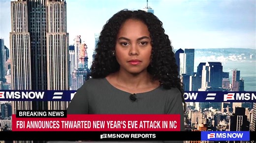 BREAKING: FBI announces thwarted New Year's Eve attack in North Carolina. Maya Eaglin has the latest. | MS NOW