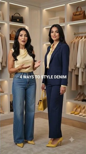 4 Color Combinations That Make Denim Look Expensive ✨