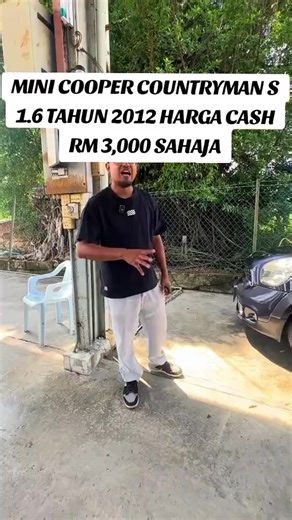 MINI COOPER COUNTRMAN S 1.6 TAHUN 2012 dijual harga cash shj ✅Document Completed ✅Boleh Jalan Jauh ✅Condition kereta Semua Oke ✅Free Hantar Tukar Nama#fyp #trustedseller #postageseluruhmalaysia #masukberandafyp #malaysia