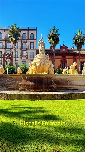 Exploring the Hispalis Fountain in Seville, Spain