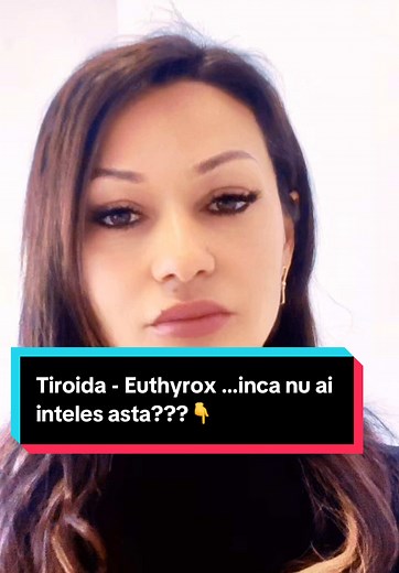 🎯 Ai simptome persistente, deși iei Euthyrox? Euthyrox tratează doar hormonii tiroidieni, dar Hashimoto este mai mult decât atât – este o boală autoimună! 💡 Ce trebuie să faci? ✔️ Revizuiește tratamentul cu un specialist. ✔️ Adoptă o dietă antiinflamatoare. ✔️ Tratează cauza autoimunității, nu doar simptomele. 💬 Simți că ceva lipsește în tratamentul tău? Scrie-mi în comentarii și hai să vorbim despre soluții! 🦋 #tiroida #hashimoto #sanatate #dieta #doctor #healthy #life #boli #imunitate #hip