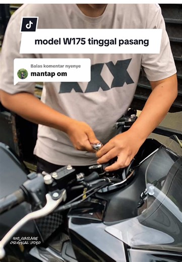 Cara Memasang Stang W175 pada PCX 160