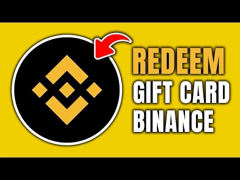 How To Redeem A Gift Card On Binance