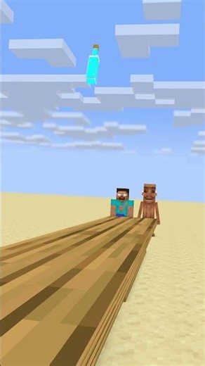 Bottle Flip ah🤣 #minecraft #minecraftshorts #memes #viral