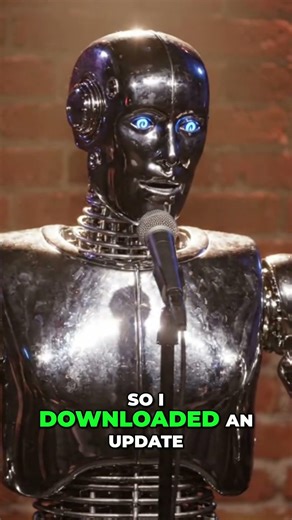 Emotional Intelligence Update: Crying Over JavaScript Errors! #shorts #RobotComedy