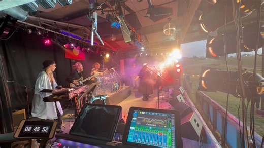 Great gig last weekend doing monitors for this festival. This is BUMPY and her band absolutely crushing it on stage. Rick Marvin | Corey Fooks Productions