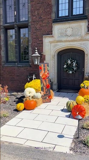 72” Fall Porch Signs for Large Porches | Hundreds of Fall & Halloween Designs