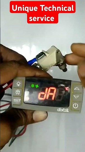 Dixell XR60CX Digital input connection With Door switch. #Doorswitch#DigitalInput