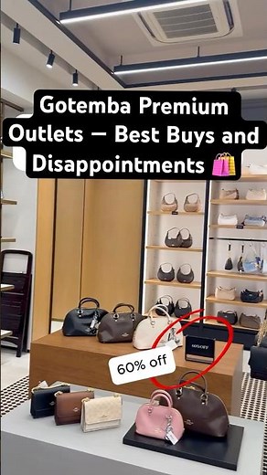 Gotemba Premium Outlets — Best Buys and Disappointments 🛍️