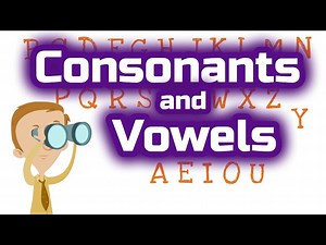 Consonants and Vowels for Kids | Homeschool Pop - Videos For Kids