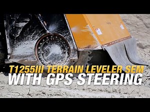 T1255III Terrain Leveler SEM GPS Functionality | Vermeer Surface Mining