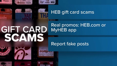 H-E-B warns customers about scam promising bogus gift cards