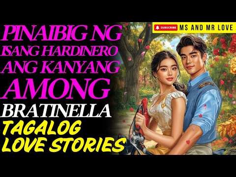 PINAIBIG NG BINATANG HARDINERO ANG KANYANG AMONG MILYONARYA I Tagalog Love Story I True Story