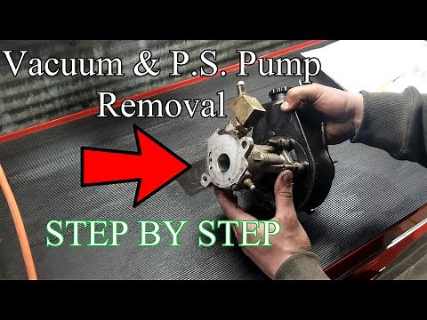 '94-'02 Dodge Cummins Vacuum & P.S. Pump Removal