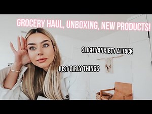 i'm back! grocery haul, unboxing, mental breakdown...just girly things:)