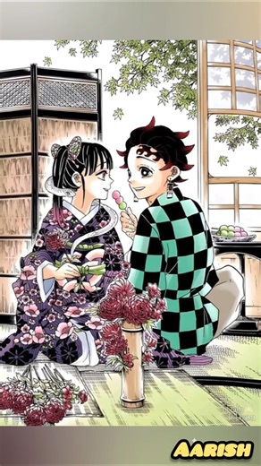 Tanjiro & Kanao Cute Moment ❤️ | Demon Slayer #ytshorts