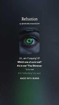 Refraction #trending #shorts #song #music #symbiocene #newmusic #ai #philosophy