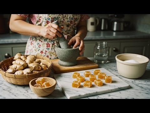 How to Make Ginger Candy at Home: Easy 3-Ingredient Recipe (No Preservatives!)