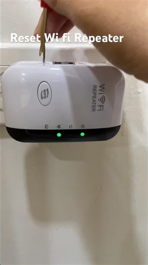 How to reset Wi-Fi Repeater