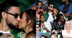 愛情、事業僅一得意！Ben Simmons 與新女友在溫網現場大方放閃，球迷：還不練球嗎？ - COOL-STYLE 潮流生活網