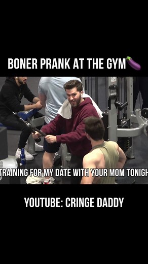 Boner Prank at the Gym | Cringe Daddy