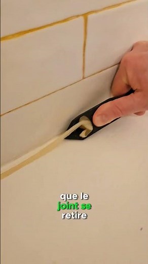 Petit accessoire bien pratique pour retirer un joint silicone 👍