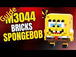 [Guide] How to Build SpongeBob LEGO Mini! 🧽 M3044 Bricks Tutorial
