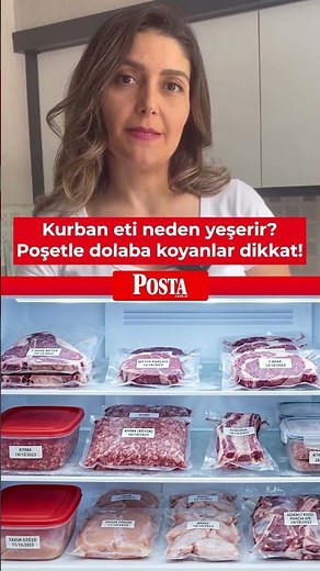 Why does sacrificial meat turn green? Warning to those storing it in plastic bags!