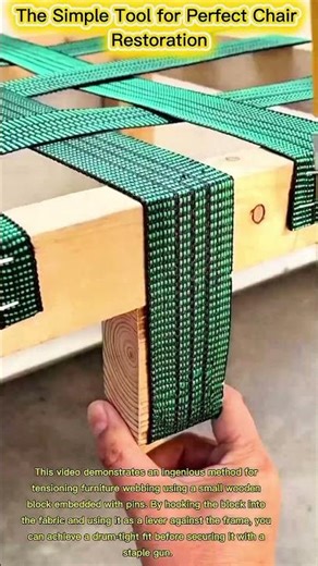 The Simple Tool for Perfect Chair Restoration