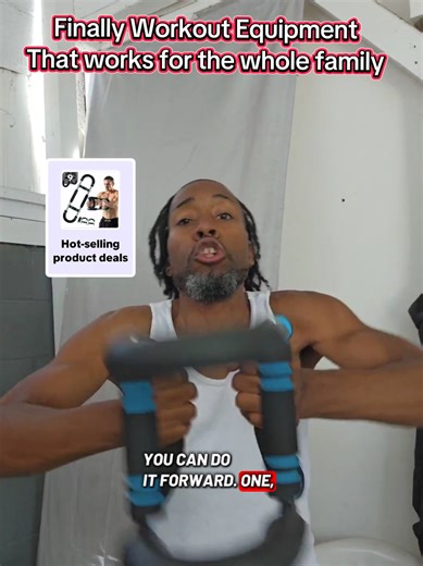 This multifunctional arm trainer helps you sculpt your upper body the way you’ve always wanted. Build tighter, more defined arms, shoulders, and back by using it consistently for about 30 minutes a day. It’s affordable and portable, so you can take it anywhere. Why wait? Get yours today. #workoutequipment #homegym #armtrainer #tiktokshopfinds #gymaccessories