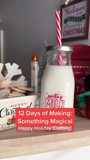 Delicious Milk and Cookies for Santa Project Tutorial