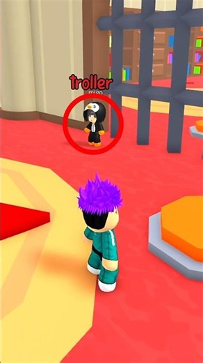 Thanos got revenge on troller again in Teamwork Obby 😁😎#roblox #shorts