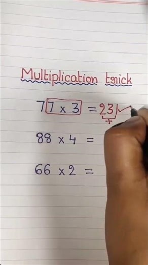 Multiplication trick #shorts #ytshorts #viral #trending #shortsfeed