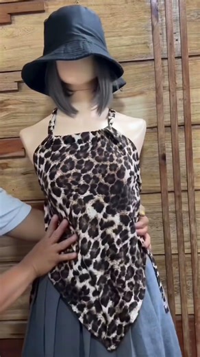 Cómo hacer una blusa con un cuadrado súper fácil