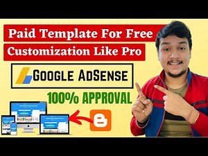 How To Customize Blogger Template Like A PRO🔥| Fast AdSense Approval | Premium Blogger Template Free