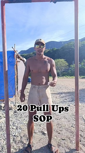 467 reactions · 20 comments | "20 Pull Ups SOP sa umaga" Stay Strong and keepsafe always﫡 Shout out to BSC Cl 290-299 Philippine Navy. By Sir Baludz Mondz #training #motivation | Ghaz Wild | Facebook