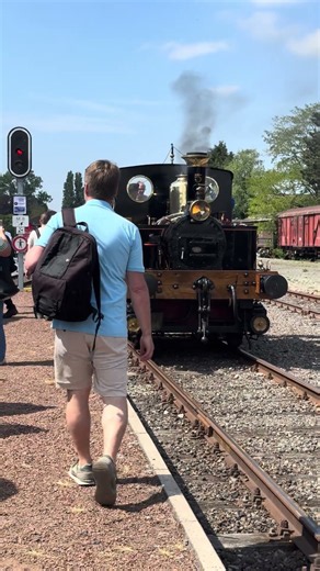 This Beautiful Steam Engine Is Pure Railway Magic! 🚂❤️🔥 #trainlovers #railway #trainjourney