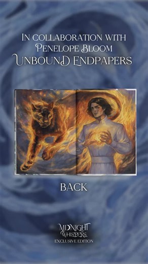 Midnight Whispers Box on Instagram: "We are thrilled to reveal our endpapers for Unbound in collaboration with @authorpenelopebloom. Both endpapers are by @ramifonverg. As a reminder, these are only available through December 15th at 8pm ET. What to expect from our Exclusive Edition: 🌊Painted and Iridescent Foiled dust jacket by @liquidfaestudios 🌊Reverse custom dust jacket by @vitkovskaya_art 🌊Exclusive foiled hardcover by @lux_mily 🌊Character endpapers by @ramifonverg 🌊Interior formatting