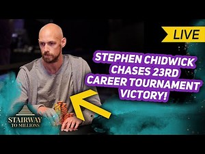 Stephen Chidwick Chases 23rd Career Victory at Stairway to Millions [LIVE]